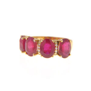 Ring with Rubies
