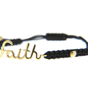 Macrame Faith Bracelet Macrame Faith Bracelet