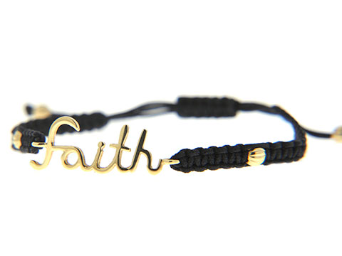 Macrame Faith Bracelet Macrame Faith Bracelet