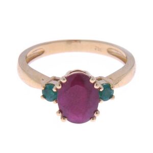 Tripod Gold Ring