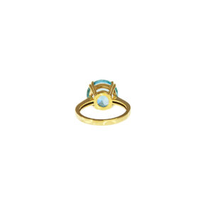 Ring with Blue Topaz